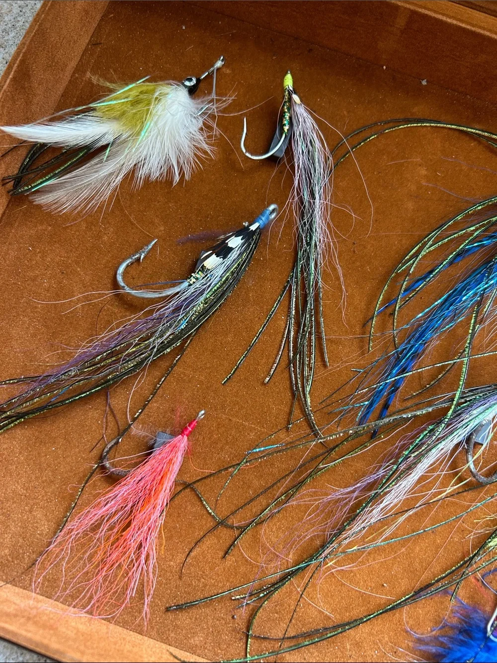 Assorted Fly Fishing Lures - Multicolor Streamer Flies